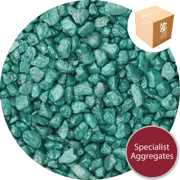 Rounded Gravel - Starburst Green